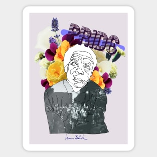 James Baldwin "Pride" Sticker